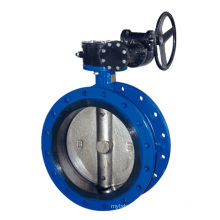 cast iron double flanged dn400 dn500 butterfly valve dn300